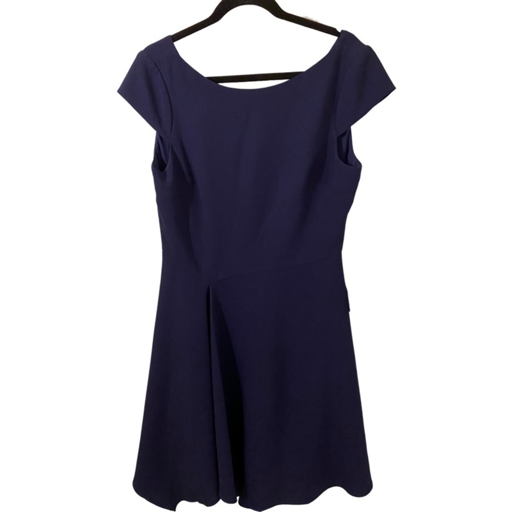 Harper Rose navy knee length dress. Size 12. Beautiful. Fitted at waist.
